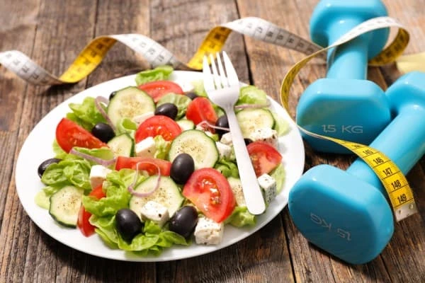 Example of good diet and exercise Morden