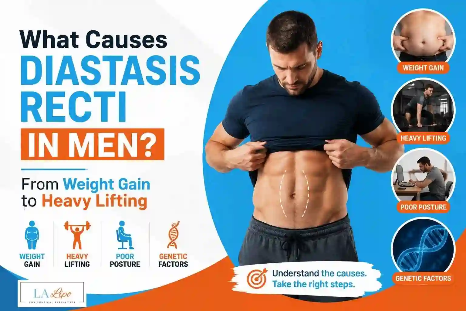 What Causes Diastasis Recti in Men? From Weight Gain to Heavy Lifting Morden